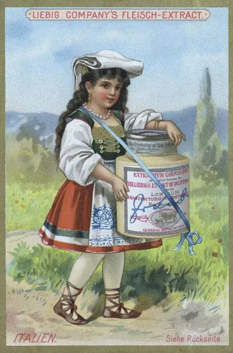 Framed Print : Picture series Traditional Costumes: Italy