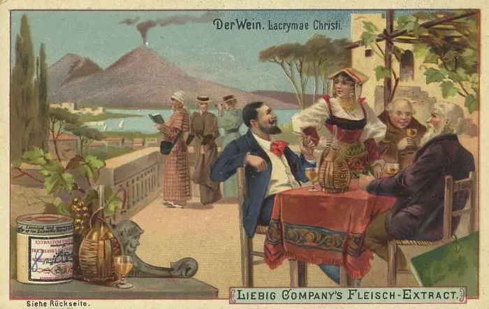 Framed Print : Picture series The Wine, Lacrima Christi from Italy