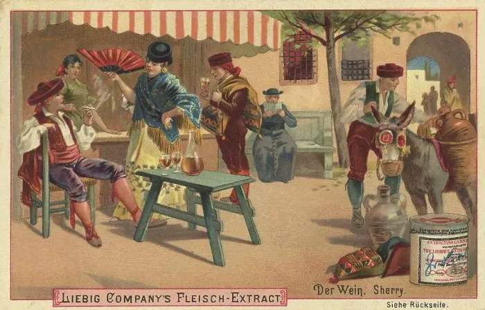 Framed Print : Picture series The Wine, Sherry from Spain