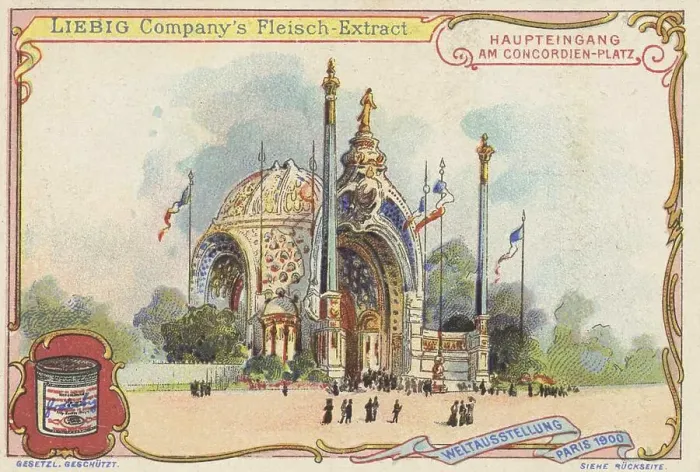 Framed Print : Picture series World Exhibition 1900 Framed Print : Picture series World Exhibition 1900