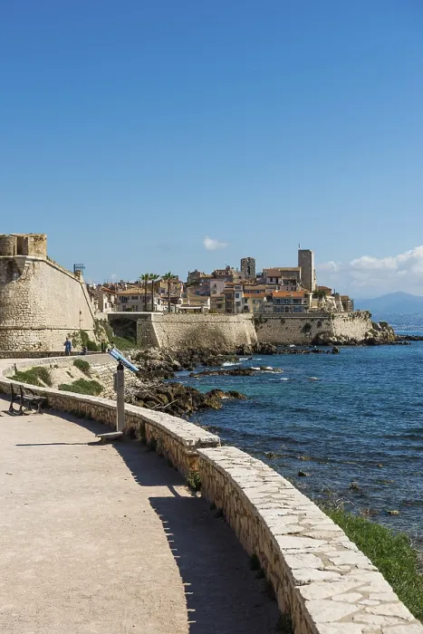 Framed Print : Picturesque town by the sea, Antibes