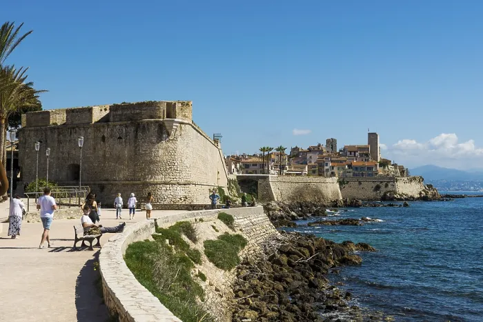 Framed Print : Picturesque town by the sea, Antibes Framed Print : Picturesque town by the sea, Antibes