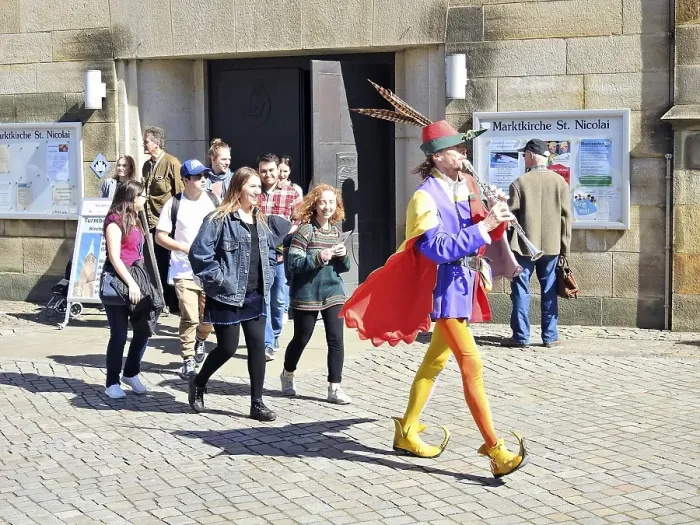 Framed Print : Pied Piper of Hamelin, Hamelin Framed Print : Pied Piper of Hamelin, Hamelin