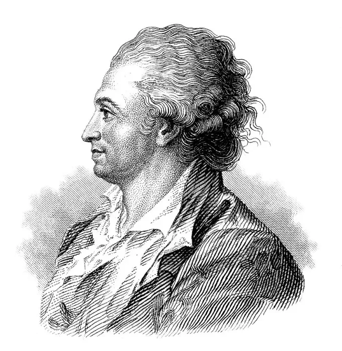 Framed Print : Pierre-Augustin Caron de Beaumarchais