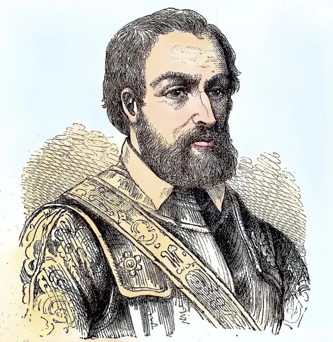 Framed Print : Pierre Terrail, seigneur de Bayard