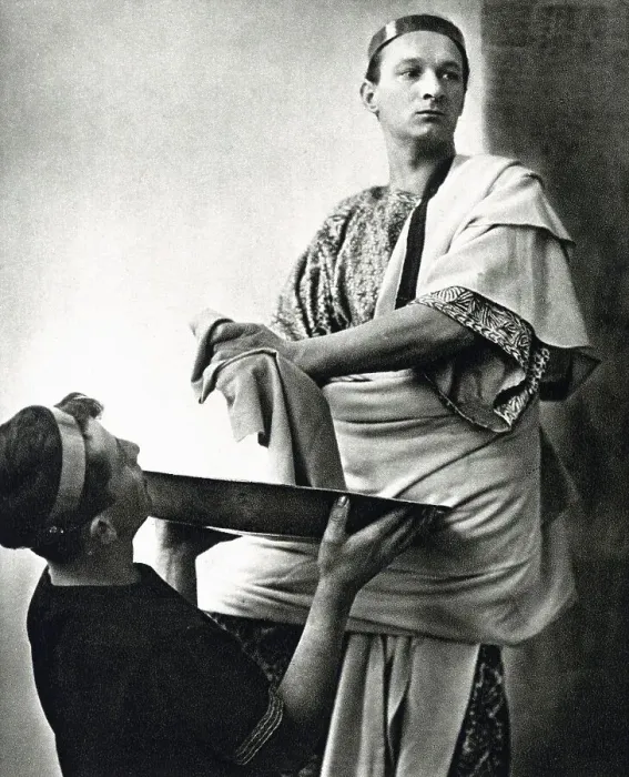 Framed Print : Pilate acted by Melchior Breitsamter passion play 1930 Oberammergau Upper Bavaria Germany