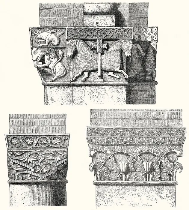 Framed Print : Pillars of the Basilica of Sant'Ambrogio Framed Print : Pillars of the Basilica of Sant'Ambrogio