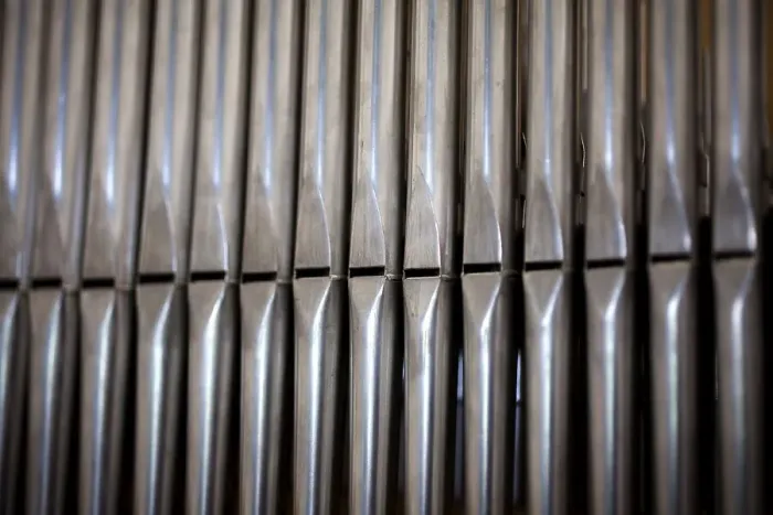 Framed Print : Pipes of an organ Framed Print : Pipes of an organ