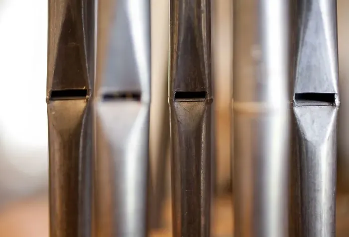 Framed Print : Pipes of an organ