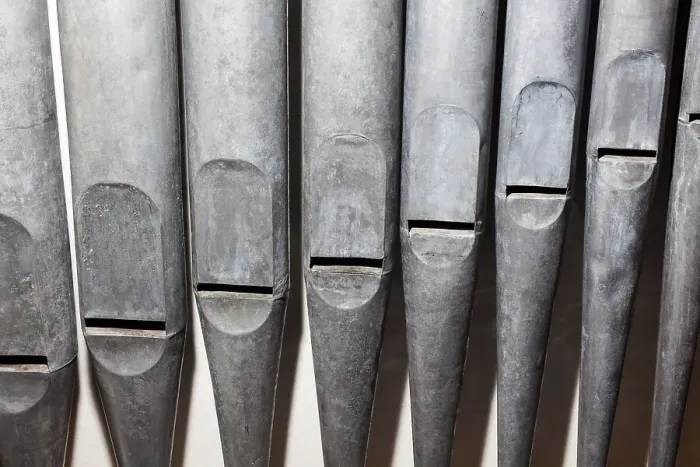Framed Print : Pipes of an organ Framed Print : Pipes of an organ