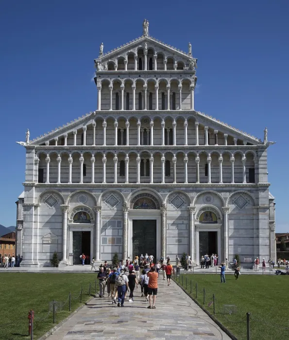 Framed Print : Pisa, Cathedral, west facade Framed Print : Pisa, Cathedral, west facade