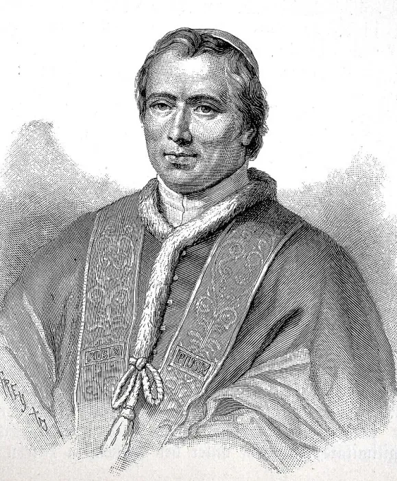 Framed Print : Pius IX, May 13, 1792, February 7 Framed Print : Pius IX, May 13, 1792, February 7