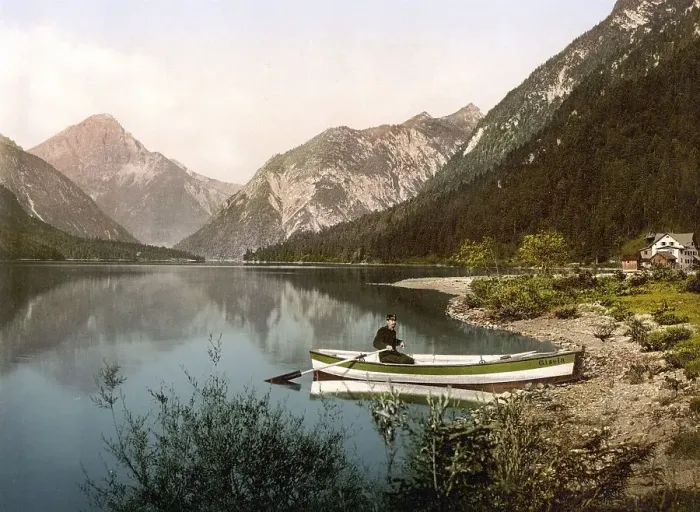 Framed Print : The Plansee, in the district of Reutte