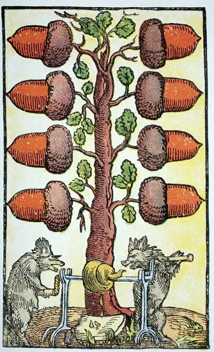 Framed Print : Playing card with a vulgar image drawn by peter Floetner Framed Print : Playing card with a vulgar image drawn by peter Floetner