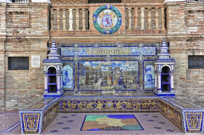 Framed Print : Plaza de Espana in Seville Framed Print : Plaza de Espana in Seville