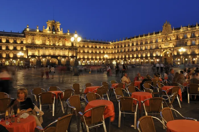 Framed Print : Plaza Mayor, city square, Salamanca