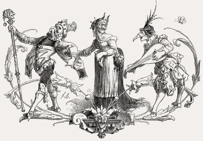 Framed Print : Plutus, Ancient Greek comedy performed in 1531 Framed Print : Plutus, Ancient Greek comedy performed in 1531