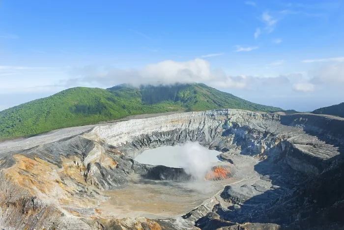 Framed Print : Poas volcano, Poas National Park