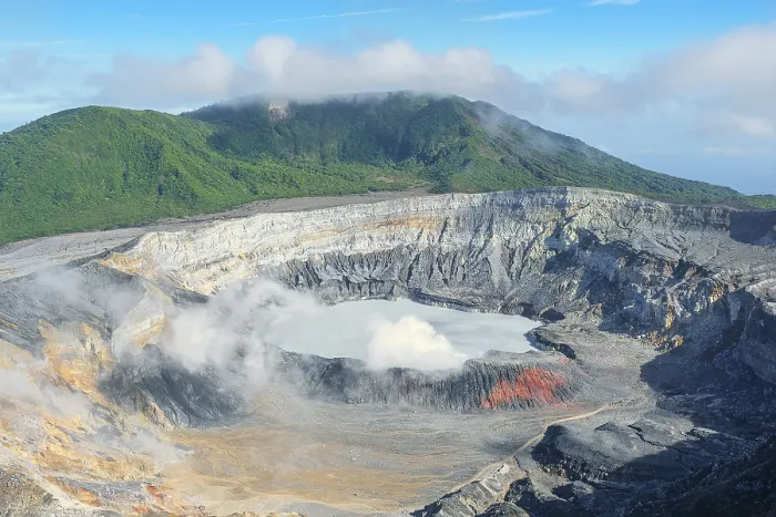 Framed Print : Poas volcano, Poas National Park