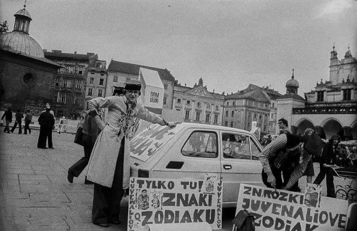 Framed Print : Poland, Krakow, 22. 06. 1977, Juwenalia student carnival