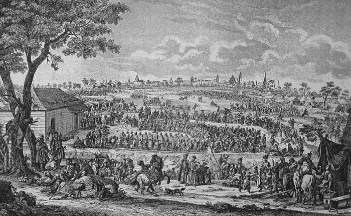 Framed Print : Polish Imperial Assembly for the Election of the King at Wola near Warsaw