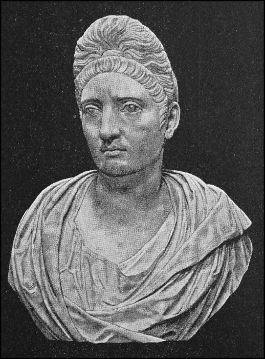 Framed Print : Pompeia Plotina (in front of 70) (after 1 January 123) was the woman of the Roman Emperor Trajan