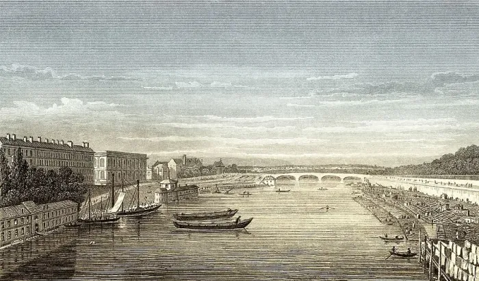 Framed Print : Pont Louis XVI, Pont de la Concorde Framed Print : Pont Louis XVI, Pont de la Concorde