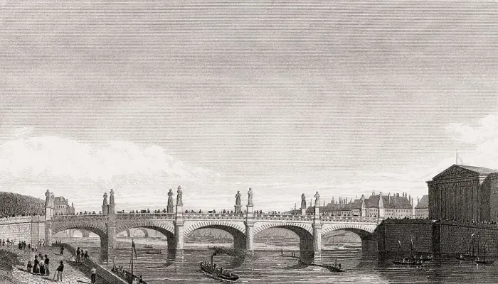 Framed Print : Pont Louis XVI, Pont de la Concorde