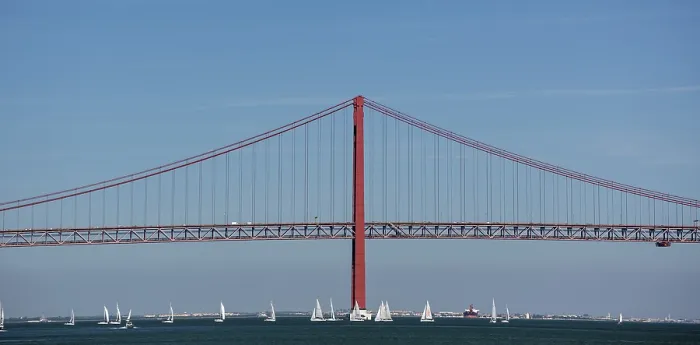Framed Print : Ponte 25 de Abril, Lisbon, Lisbon District