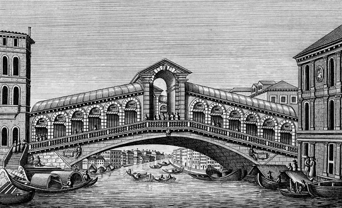Framed Print : Ponte di Rialto, Rialto bridge over the Grand Canal Framed Print : Ponte di Rialto, Rialto bridge over the Grand Canal