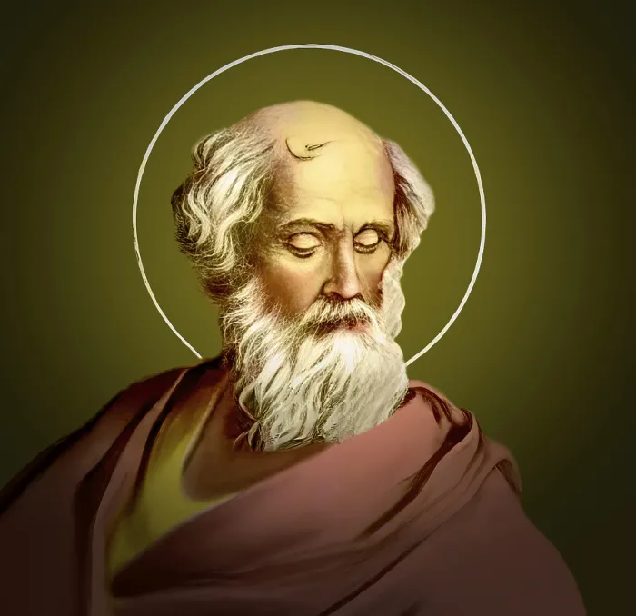 Framed Print : Pope Adeodatus I, 570 - 618