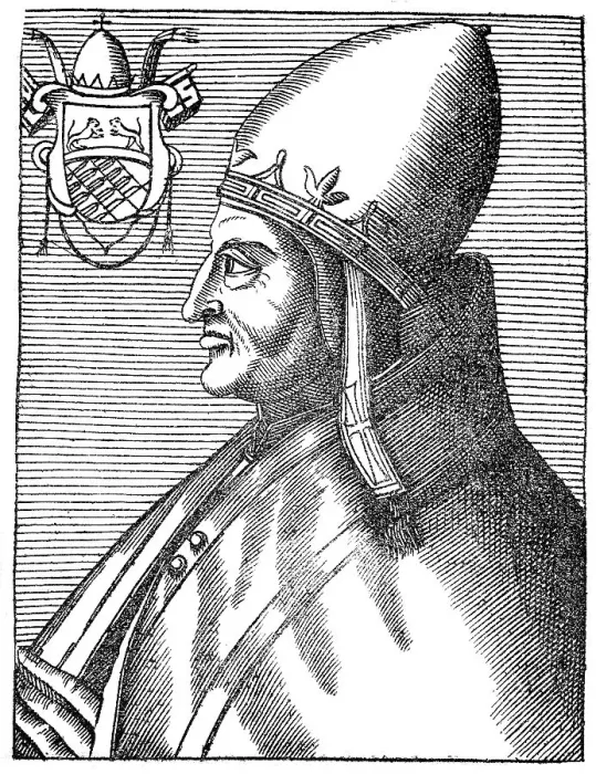 Framed Print : Pope Anastasius IV, born Corrado Demetri della Suburra