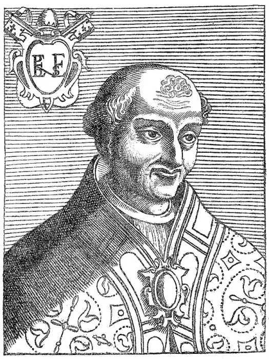 Framed Print : Pope Benedict III or Benedictus III