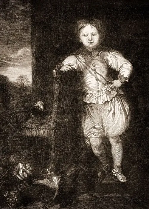 Framed Print : Pope Benedict IX, Theophylactus of Tusculum as a child