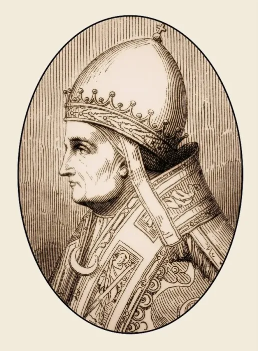 Framed Print : Pope Boniface IV, Pope 608 to 615