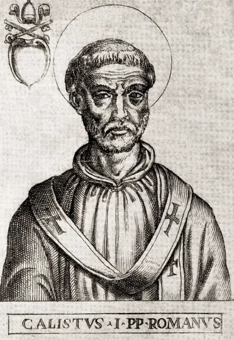 Framed Print : Pope Callixtus I or Callistus I Framed Print : Pope Callixtus I or Callistus I
