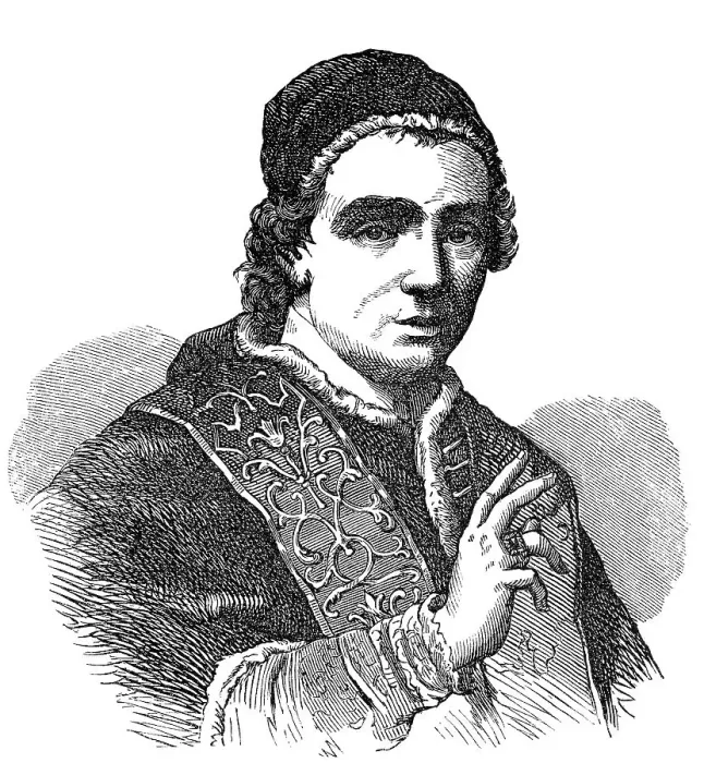 Framed Print : Pope Clement XIV, 31 October 1705 - 22 September 1774