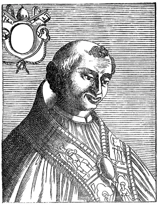 Framed Print : Pope Donus oder Domnus, historical illustration Framed Print : Pope Donus oder Domnus, historical illustration