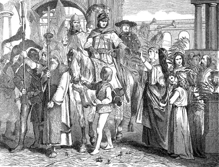 Framed Print : Pope John X at Rome, Pope from March 914 to his death in 928 Framed Print : Pope John X at Rome, Pope from March 914 to his death in 928