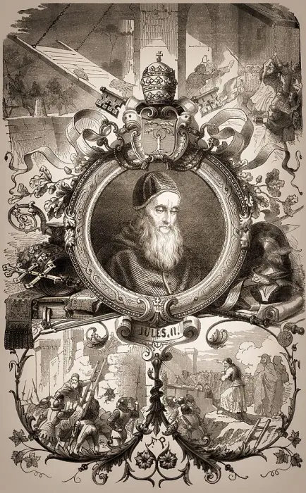 Framed Print : Pope Julius II, 1443 - 21 February 1513