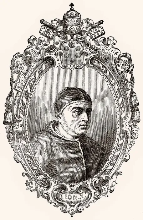 Framed Print : Pope Leo X, 1475 - 1 December 1521