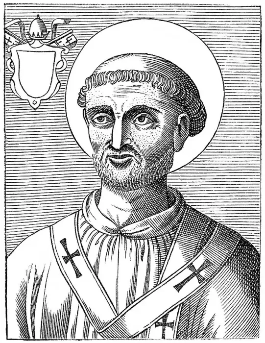 Framed Print : Pope Marcellus I, historical illustration