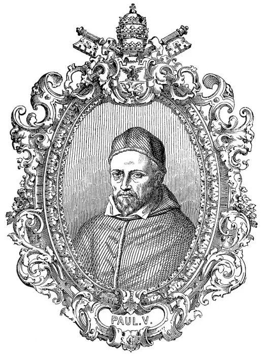Framed Print : Pope Paul V, 17 September 1550 - 28 January 1621
