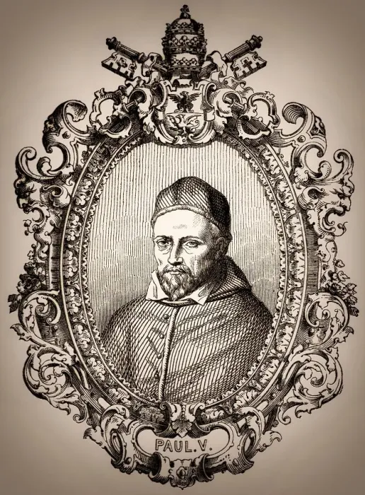 Framed Print : Pope Paul V, 17 September 1550 - 28 January 1621