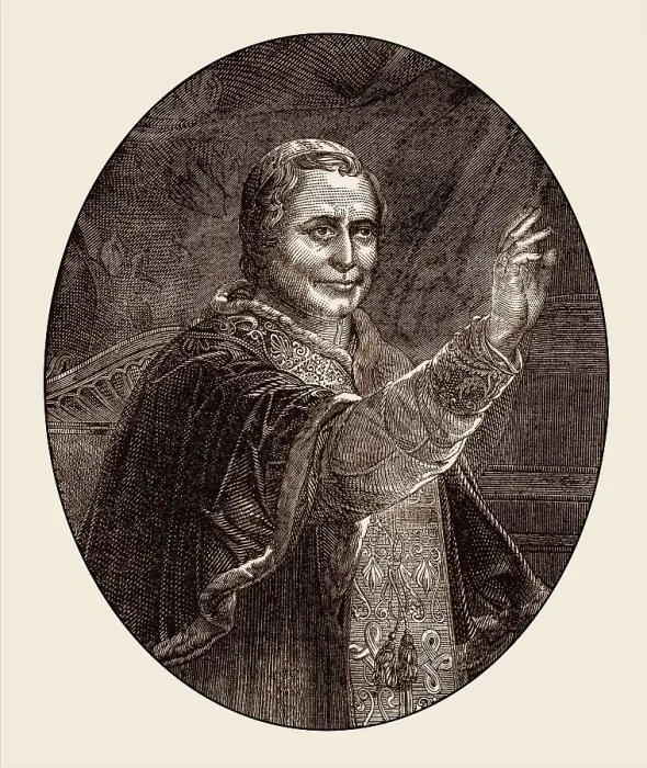 Framed Print : Pope Pius IX, 13 May 1792 - 7 February 1878