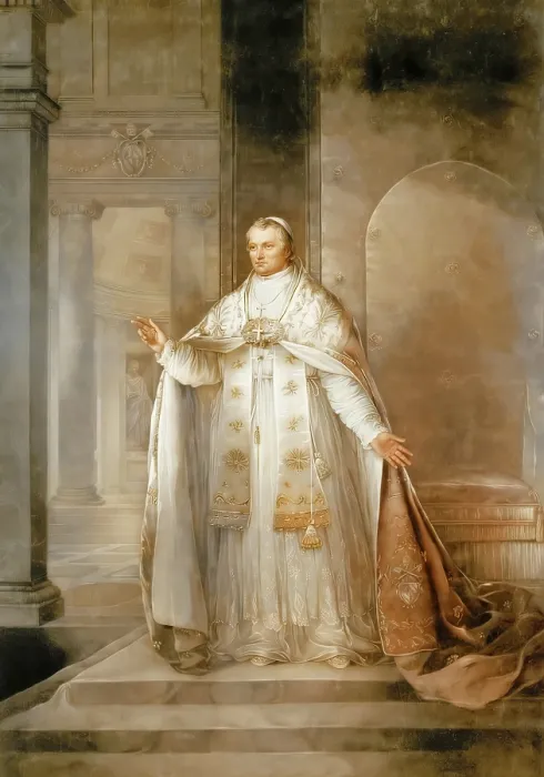 Framed Print : Pope Pius IX, 1792 - 1878, Giovanni Maria Mastai-Ferretti