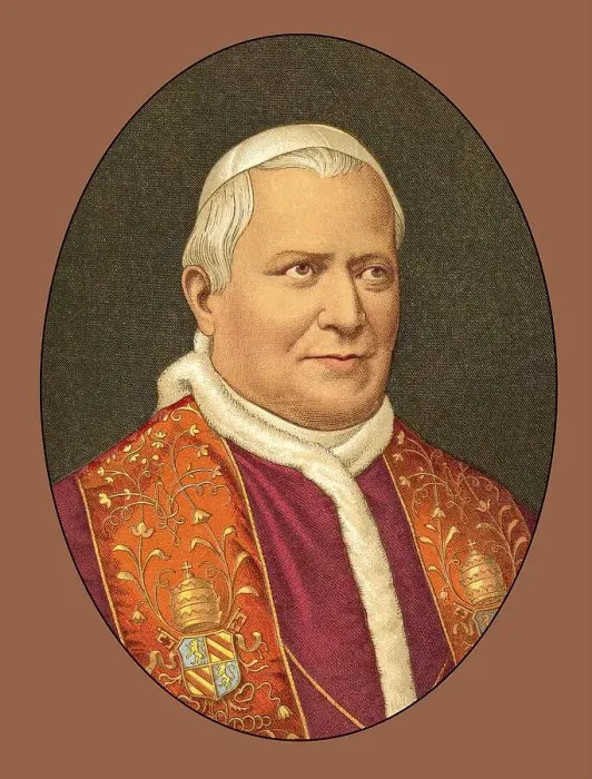 Framed Print : Pope Pius IX, 1792 -1878, was Pope from 1846 to his death