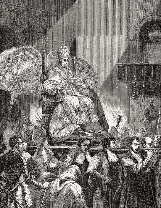 Framed Print : Pope Pius IX, Vatican, Rome, Italy
