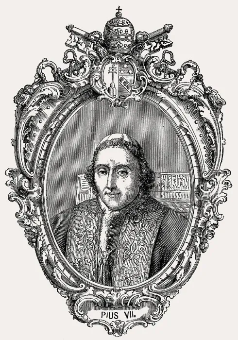 Framed Print : Pope Pius VII, 14 August 1742 - 20 August 1823 Framed Print : Pope Pius VII, 14 August 1742 - 20 August 1823