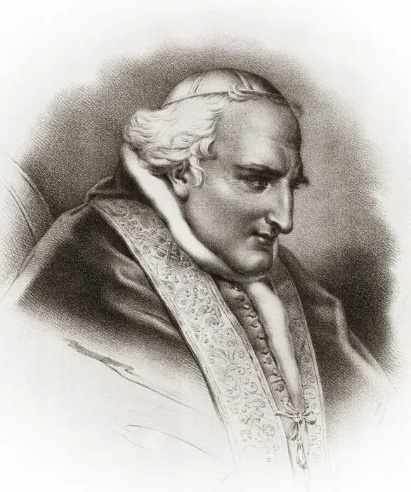 Framed Print : Pope Pius VIII, 1761, 1830, was pope from 1829 to 1830 Framed Print : Pope Pius VIII, 1761, 1830, was pope from 1829 to 1830